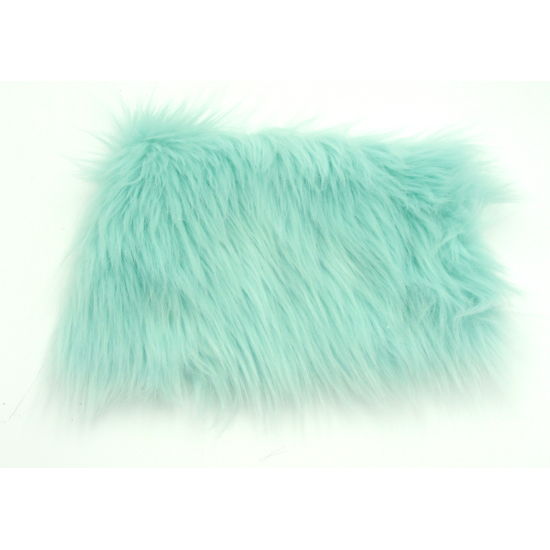 Pastel Mint Luxury Shag Faux Fur (Custom Run)