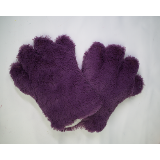 Purple Fursuit Handpaws