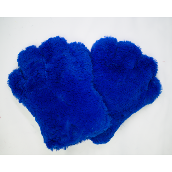 Royal Blue Basic Fursuit Handpaws