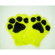 Lime Green Fursuit Handpaws