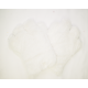 White Basic Fursuit Handpaws