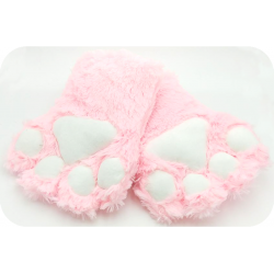 Baby Pink Fursuit Handpaws