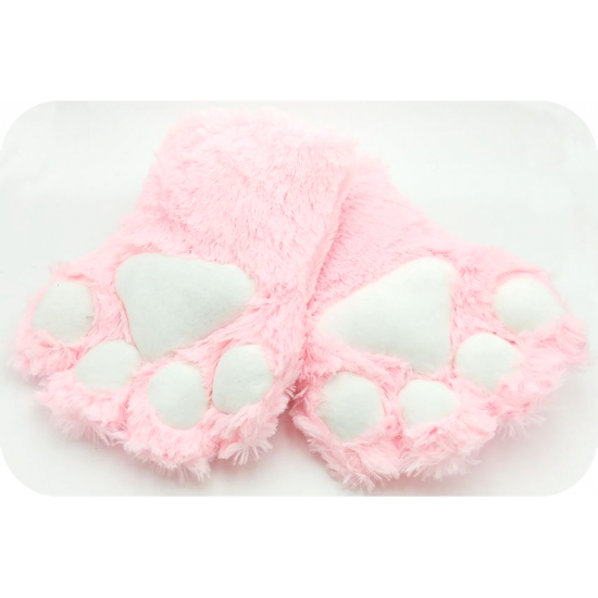 Baby Pink Fursuit Handpaws