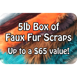 Fur Remnants and Scraps - 5lb Box