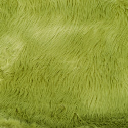 Wasabi Green Luxury Shag Faux Fur