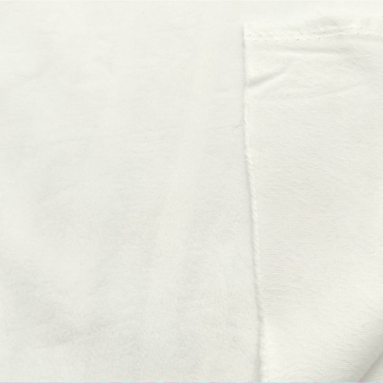 White Minky Fabric