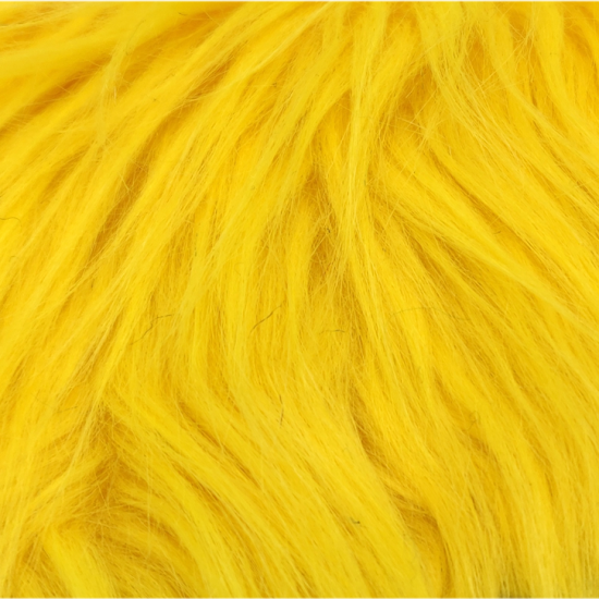Yellow Fox Faux Fur