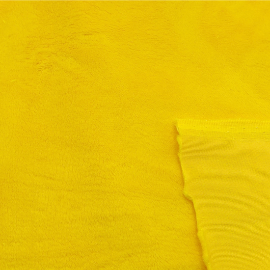 Yellow Minky Fabric